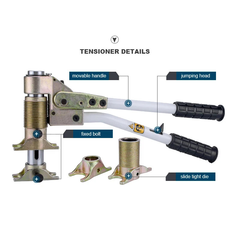 Pex-1632 Manual Hydraulic Mechanical Axial Pressing Tool Set  for For Pressing Fitting And Pipe With Pressing Cutting Expending