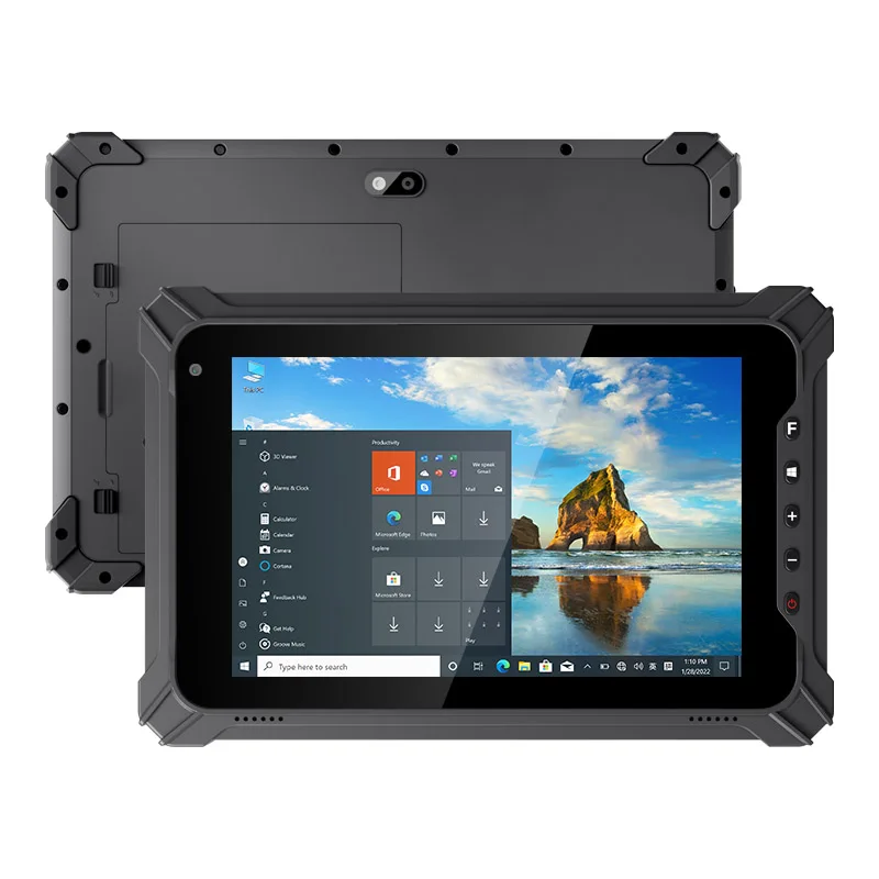 WinPad W88 IP65 Waterproof 8-Inch Windows Tablet PC with Capacitive Touch Screen 4G LTE Optional Barcode Scanner Professionals