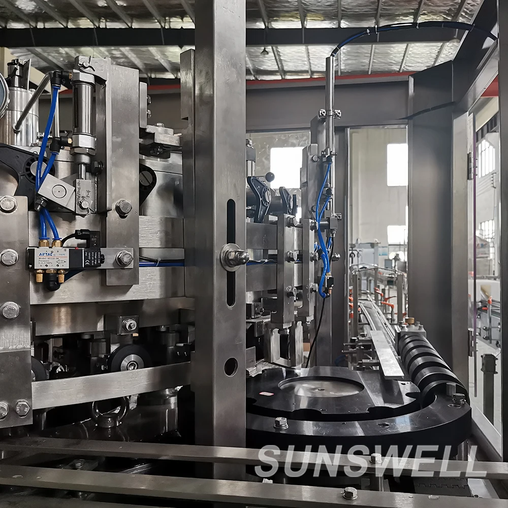 Aluminum tin can automatic filling machine soft drink production line