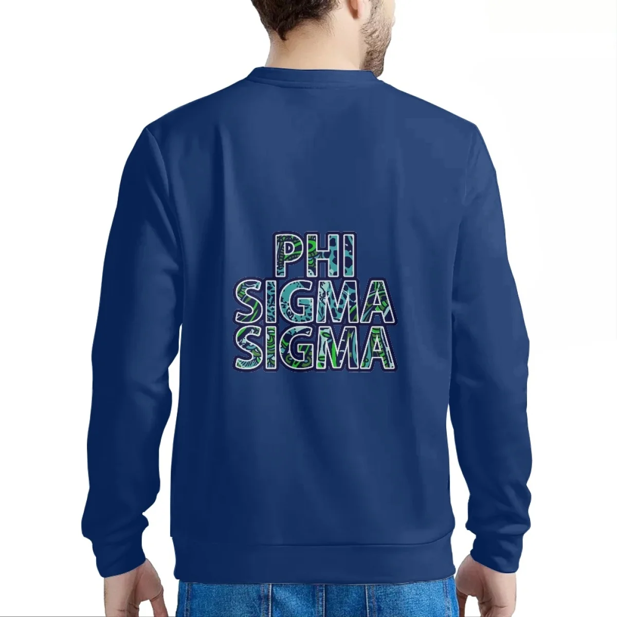 Оптовая продажа высокое качество горячая распродажа Phi Sigma sorority team спортивный свитер на заказ большой размер 2024 мягкий и удобный пуловер