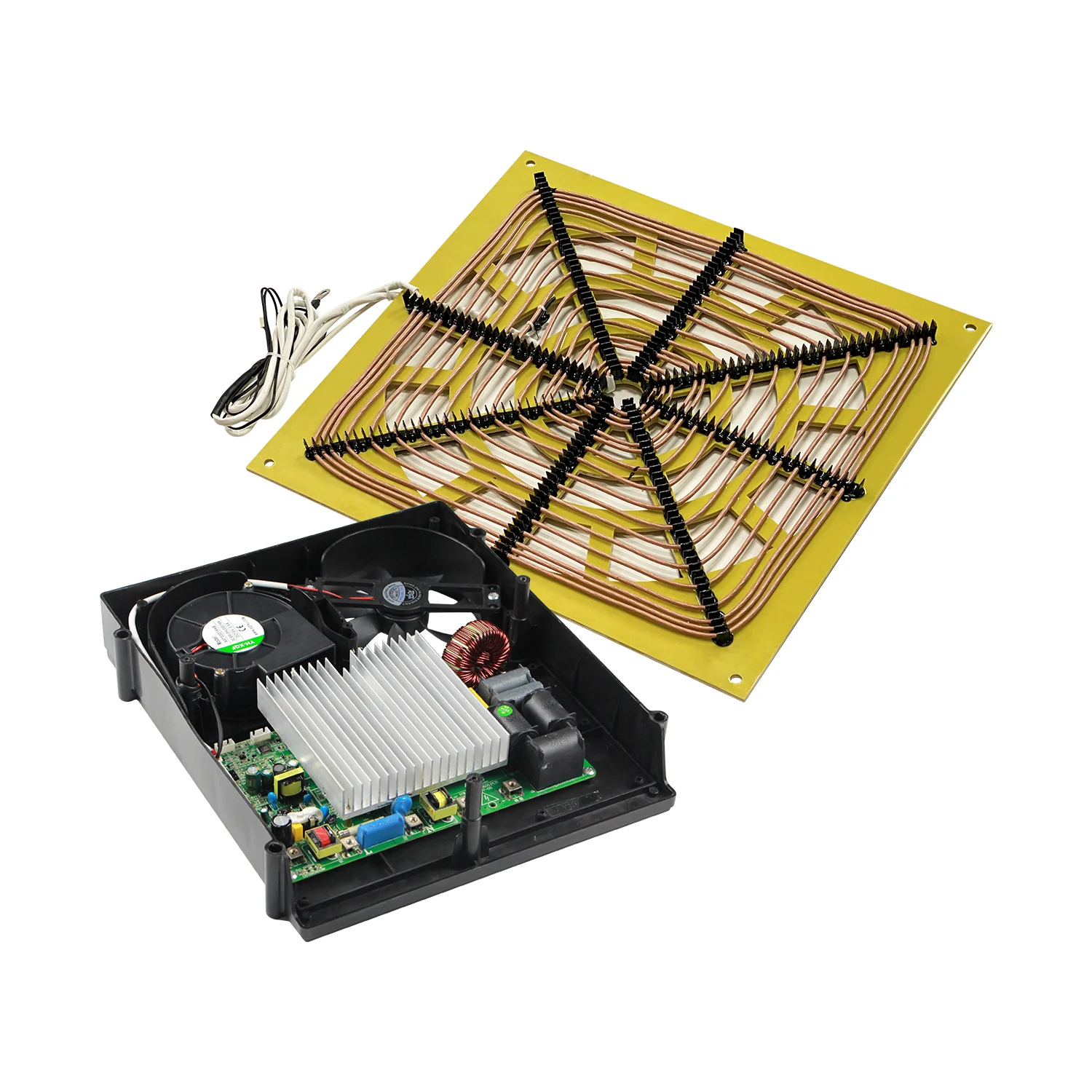 Плоская электрическая индукционная гриль 5000 Вт, аксессуары в сборе, нагреватель двигателя, печатная плата управления, печатные платы, запчасти для плиты