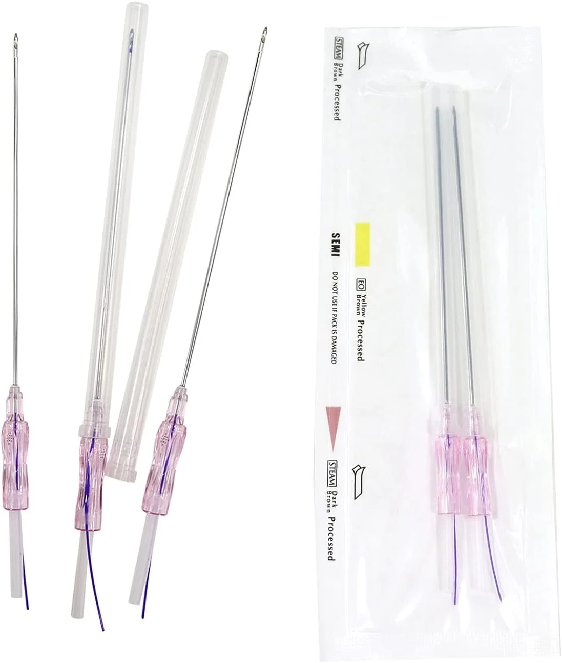 Top quality PDO PCL Needle COG 4D 6D COG Thread Face Lifting Thread PDO Thread