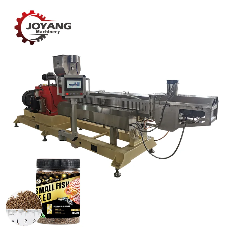 Sinking Type Fish Feed Machine 500 kgs per hour Fish Food Processing Machinery
