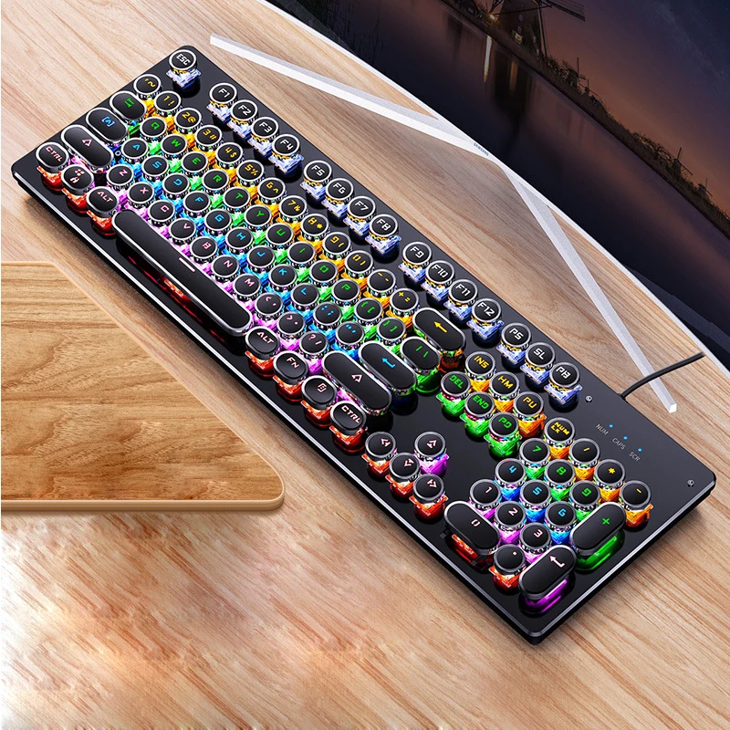 mechanical keyboard gaming for gamer  Computer Rgb Keyboard