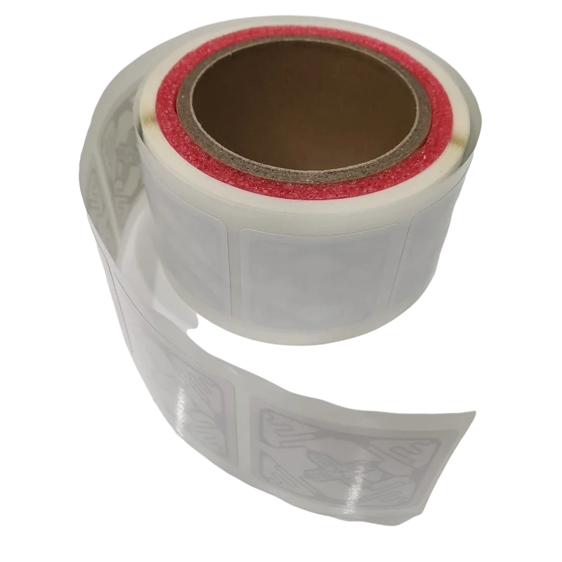 UHF RFID Library Sticker Tag Antenna 50*50mm with NXP Ucode8/9 Chip for Library Management