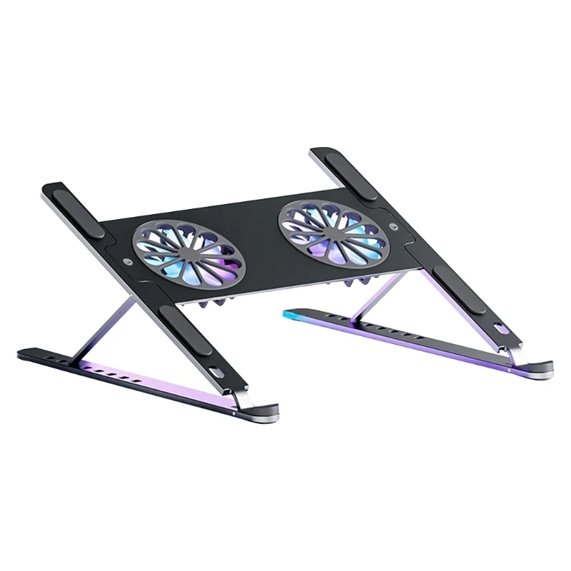 Портативный охлаждающий кронштейн для ноутбука bonerполяй P11F, радиатор из алюминиевого сплава с регулируемым кронштейном с кабелем Type-C