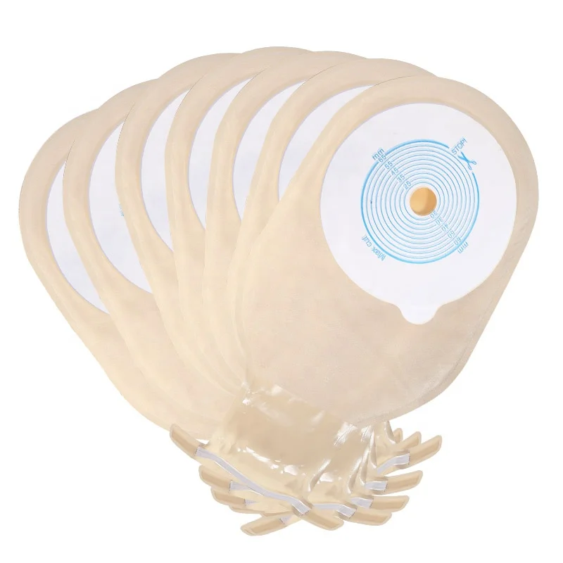 Colostomy Bag One-Piece Drainable Ostomy Bag for Medical Stoma Care colostomy bag