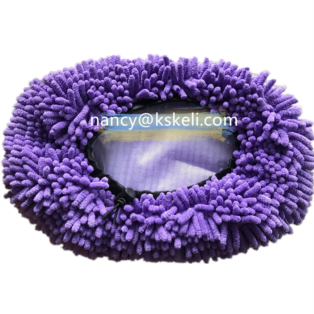 Brush Cover Car Sponge Wash Brush Cover,Brush Cover for Washing Brushes,Brush Cover with Dry Cloth