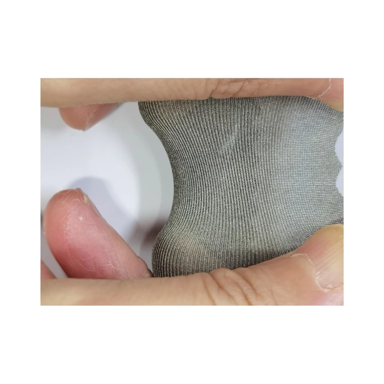 Advanced technology custom silver antibacterial fabric Simple silver fabric foil fabric silver