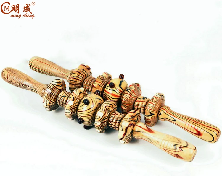 
Wholesale 34cm/36cm/37cm lotus wood trigger point massage stick,cellulite and yago massage stick 
