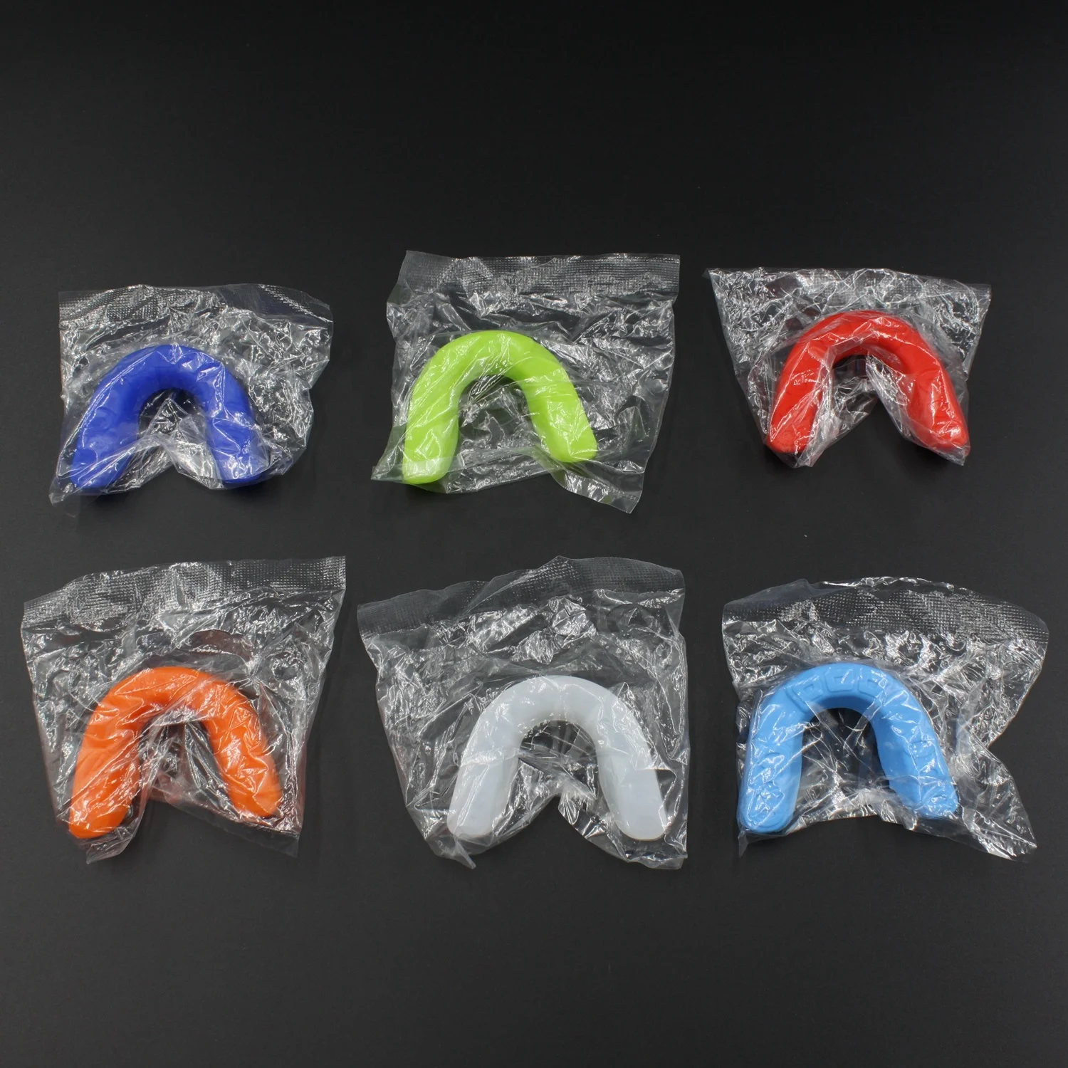 Wholesale Custom Logo Self Fitting Silicone Rubber Dental Bruxism Sports Mouth Guard Powerlifting Rugby MMA Boxing Mouthguard