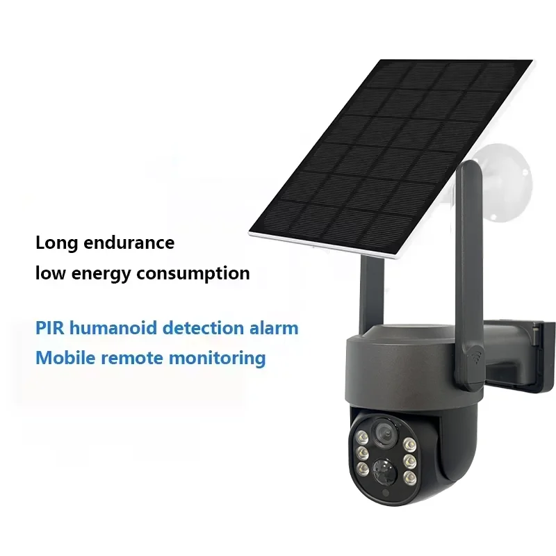 New Arrival 4MP Mini Solar Security System Outdoor Wireless Surveillance Camera
