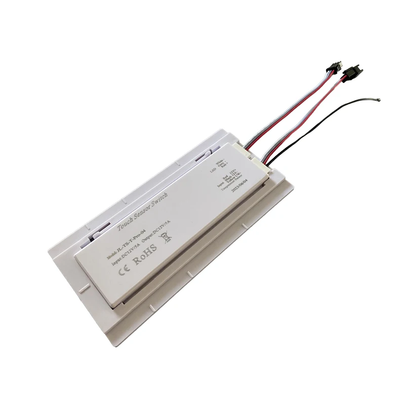 Smart Touch Mirror Light Switch With Time And Temperature Display Touch Sensor Switch For Mirrors