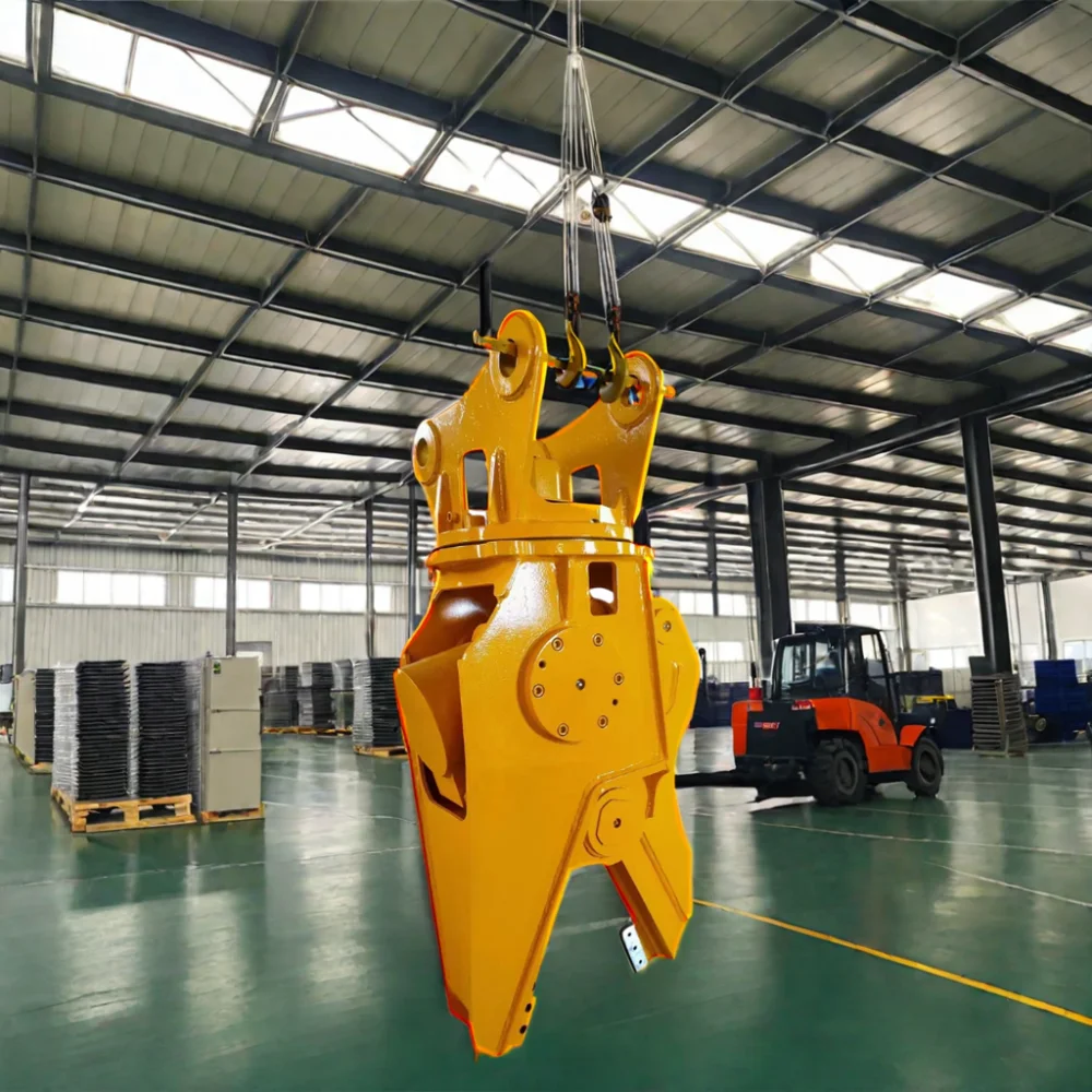 Excavator Attachments Hydraulic Crusher High shear force Wear-resistant HARDOX 400 material steel Hydraulic Scrap Shear