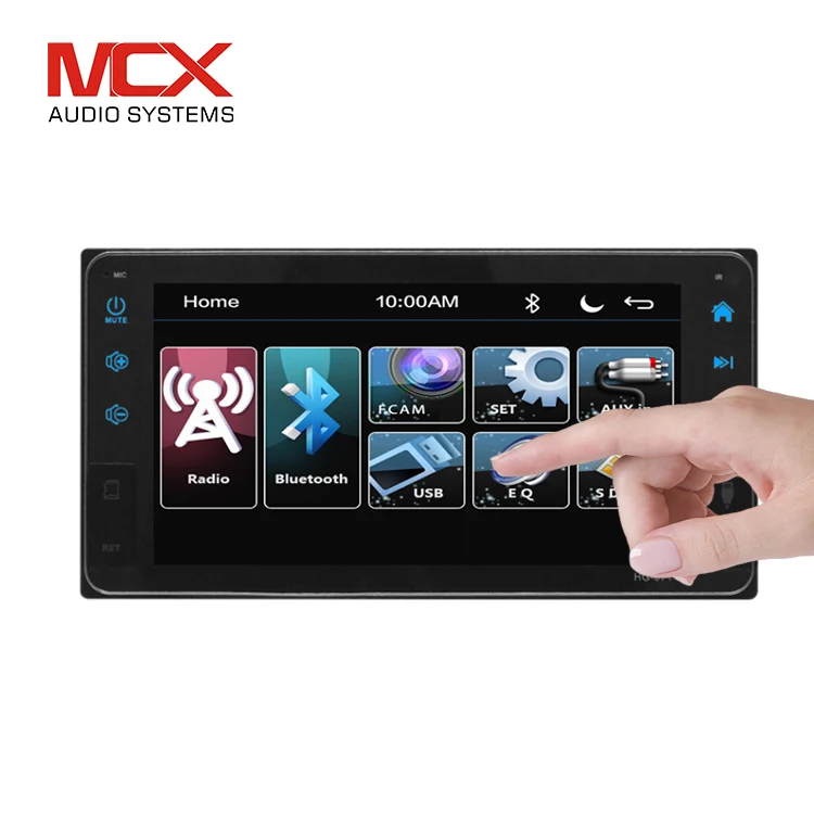 MCX Customization various styles supports Blue tooth connection DVD CD disc multifunction car player