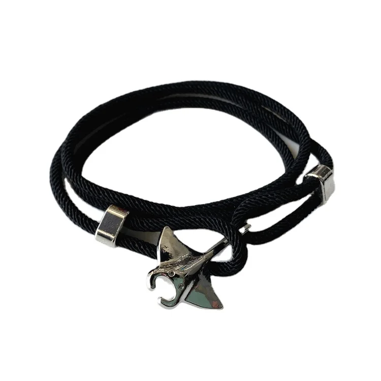 2022 New Design Devil Fish Charms Fish Shaped charm Bracelet Manta fish bracelet