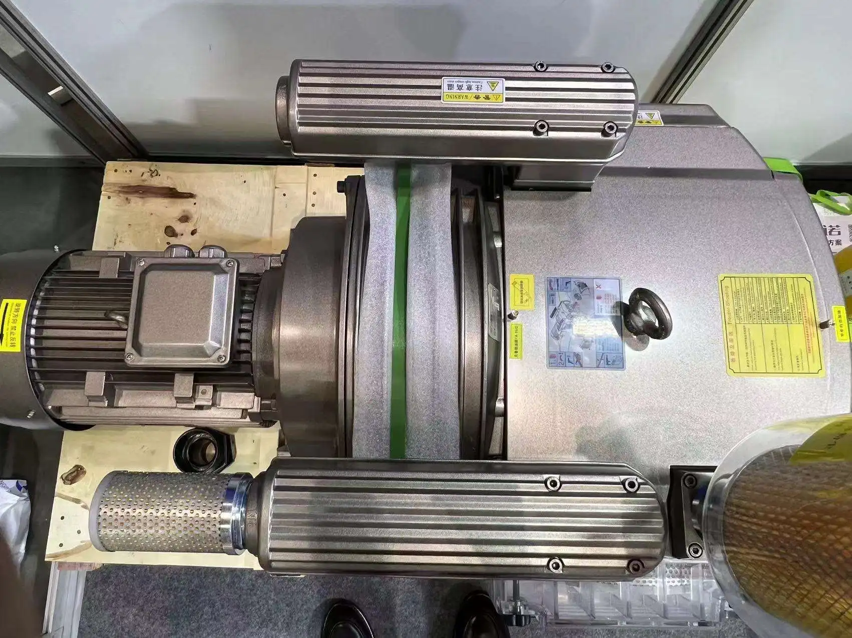 China Manufacturer Oil Less Rotary Vane Dry vacuum pump for CNC machine and print press