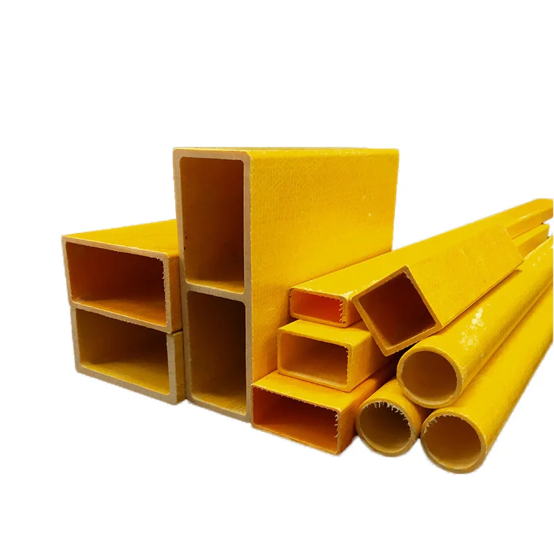 Anti-Corrosion High strength H bar FRP/GRP Fiber Glass Reinforced Plastics Pultruded Profile channel steel pipe