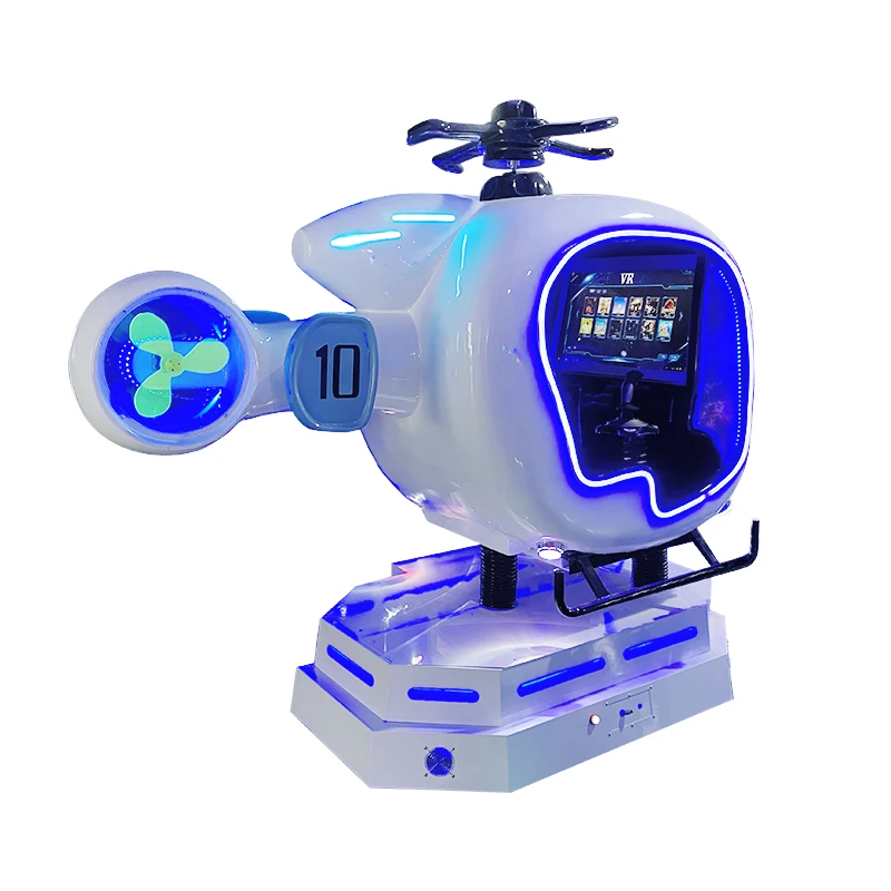 2022 Earning Money 9D 3 DOF Motion Platform Flight Simulator Cockpit Aircraft VR Helicopter Flight Simulator