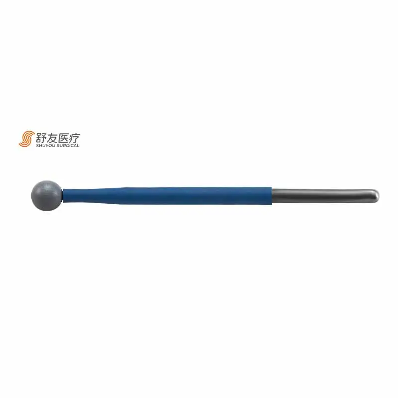 High quality ball type4mm electrode metal steel plastic 100mm electrosurgical electrode