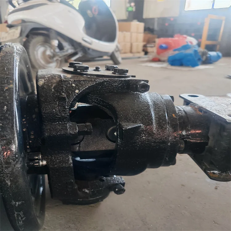 Jinwang New Steel Shaft Drive Rear Axle for Electric Tricycle Dumper Low Price on Sale