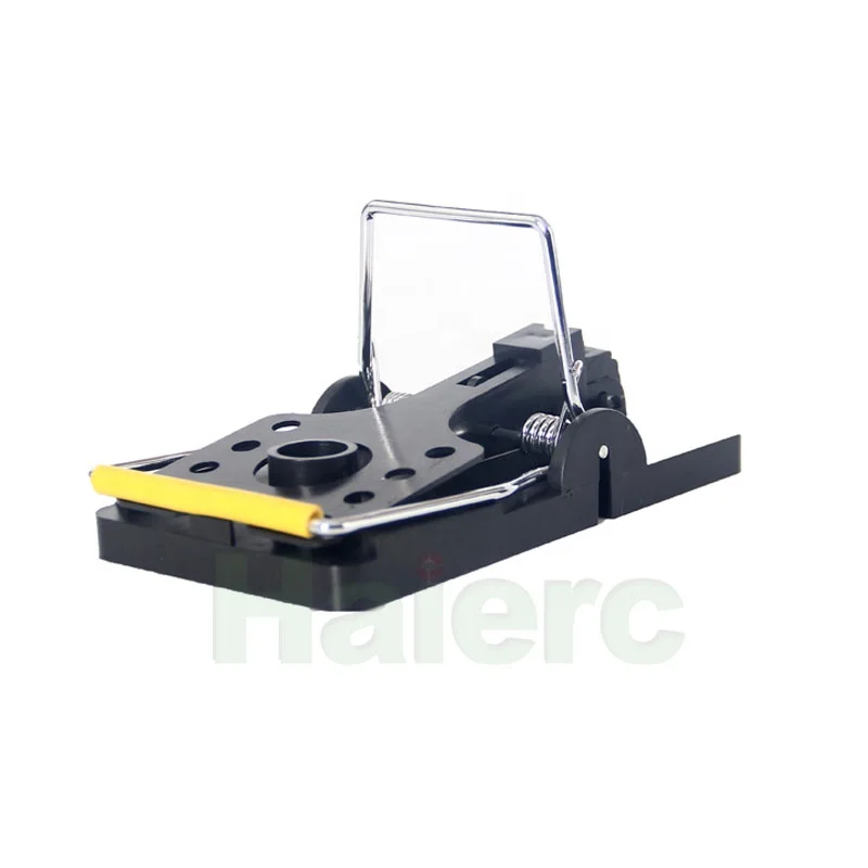 Haierc Black Hamsters Plastic Mouse Trap Rat Traps Mouse Snap Trap HC2201