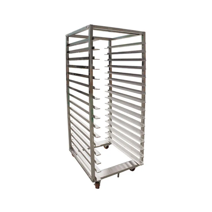 Customized Stainless Steel Baking Tray Rack Bakery Oven Trolley Bread Trolley Hotel Restaurant Bakery Kitchen Equipements