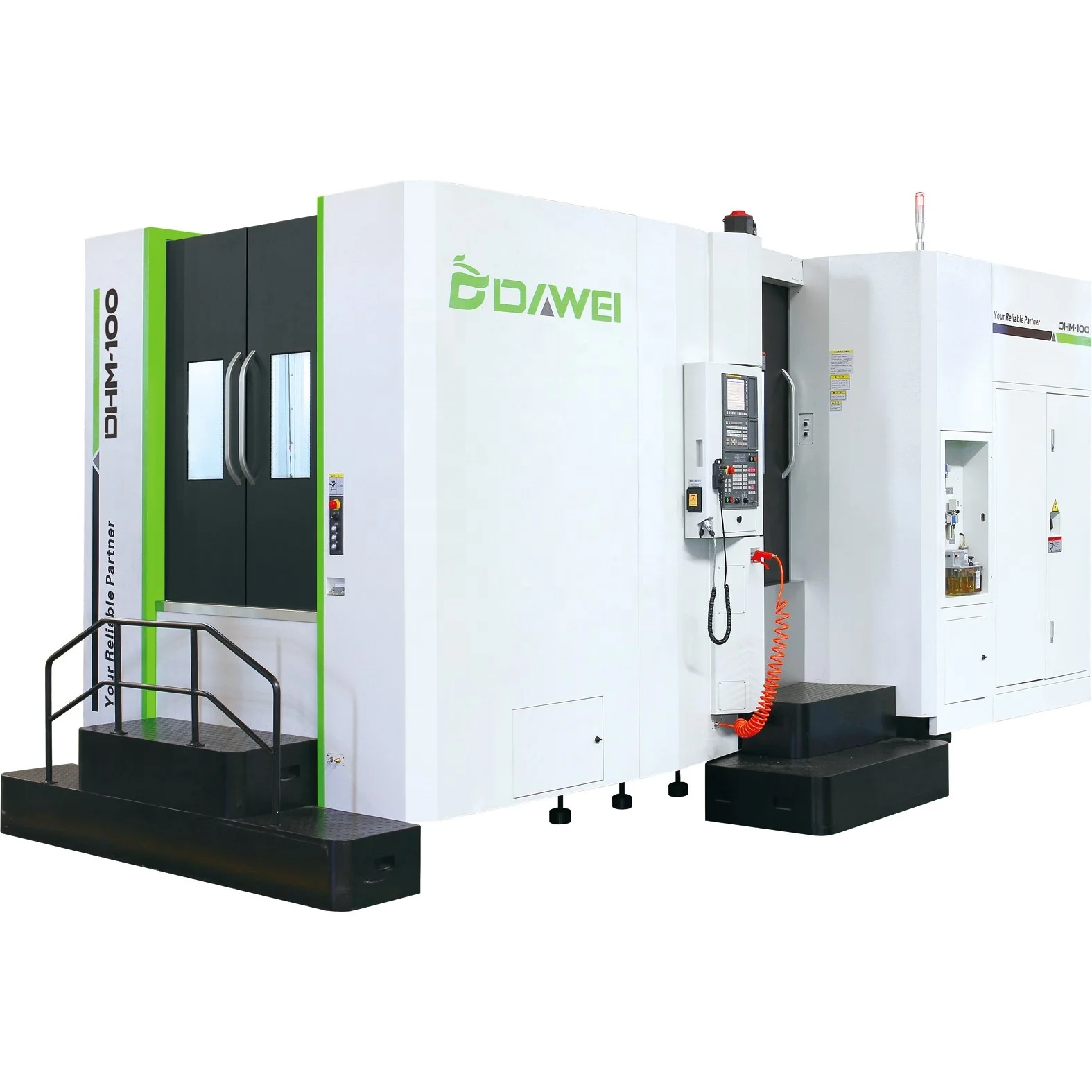 DHM100 Horizontal metal cnc milling machining center satisfy for large workpiece processing