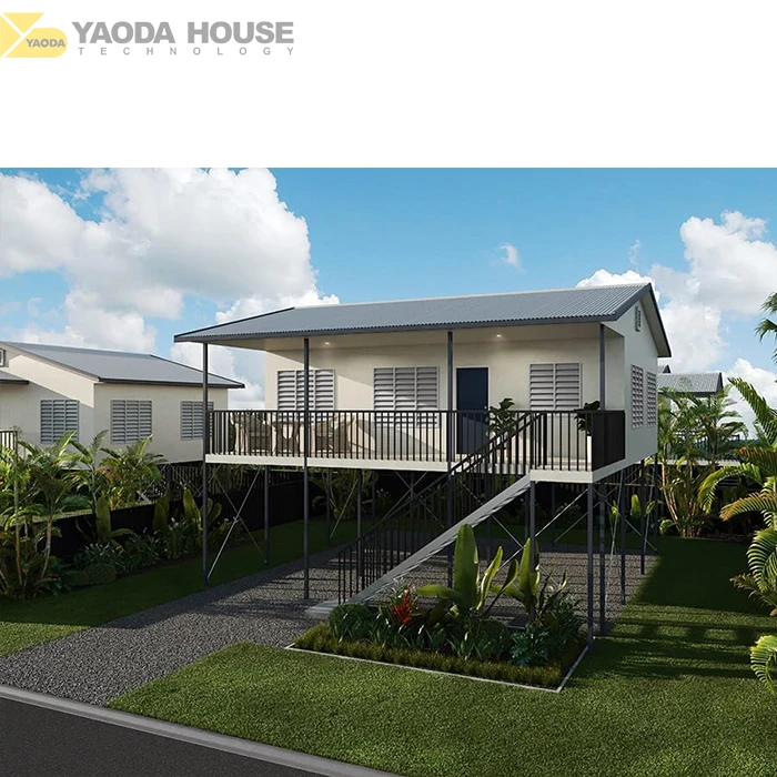Prefab steel modern villas prefab homes Prefab Home Plan Prefabricated House for Sale