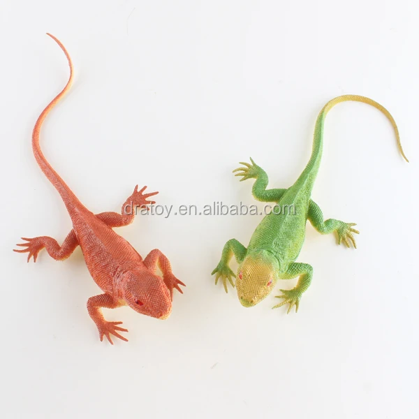 2023 Wholesale New Mini Lizard Toys Novel Decompression Toy Sticky Toys For Decoration