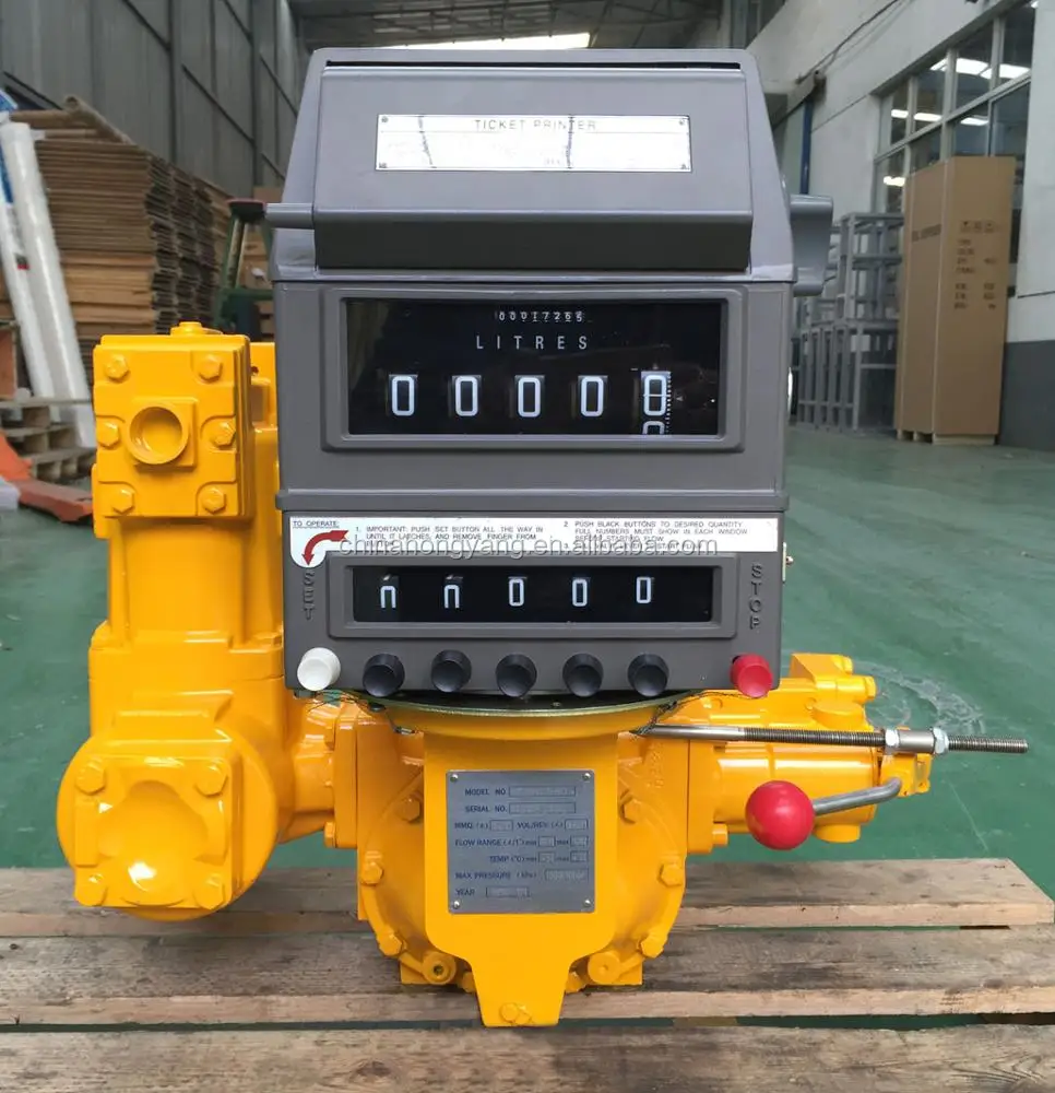 European approval Positive Displacement Flow Meter
