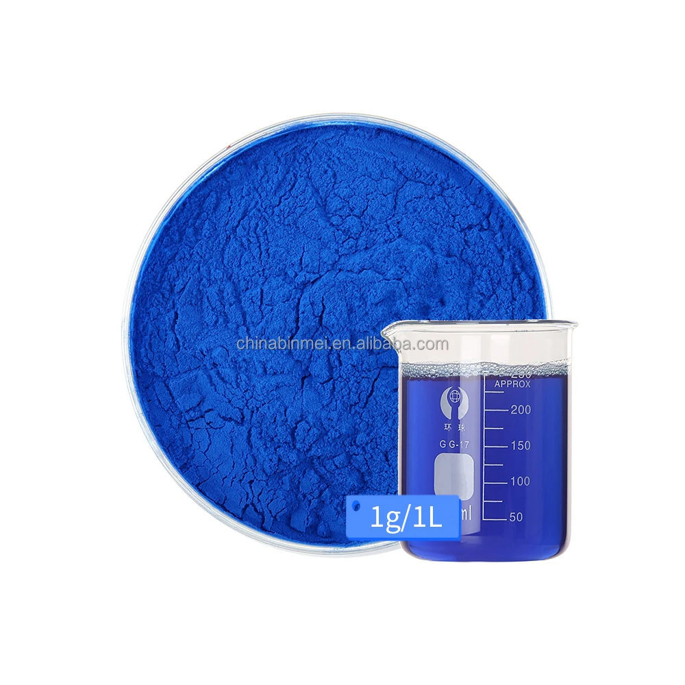 BINMEI Oragnic Phycocyanin Extraction Professional Manufacturer Phycocyanin E25 E30 E40 For Health