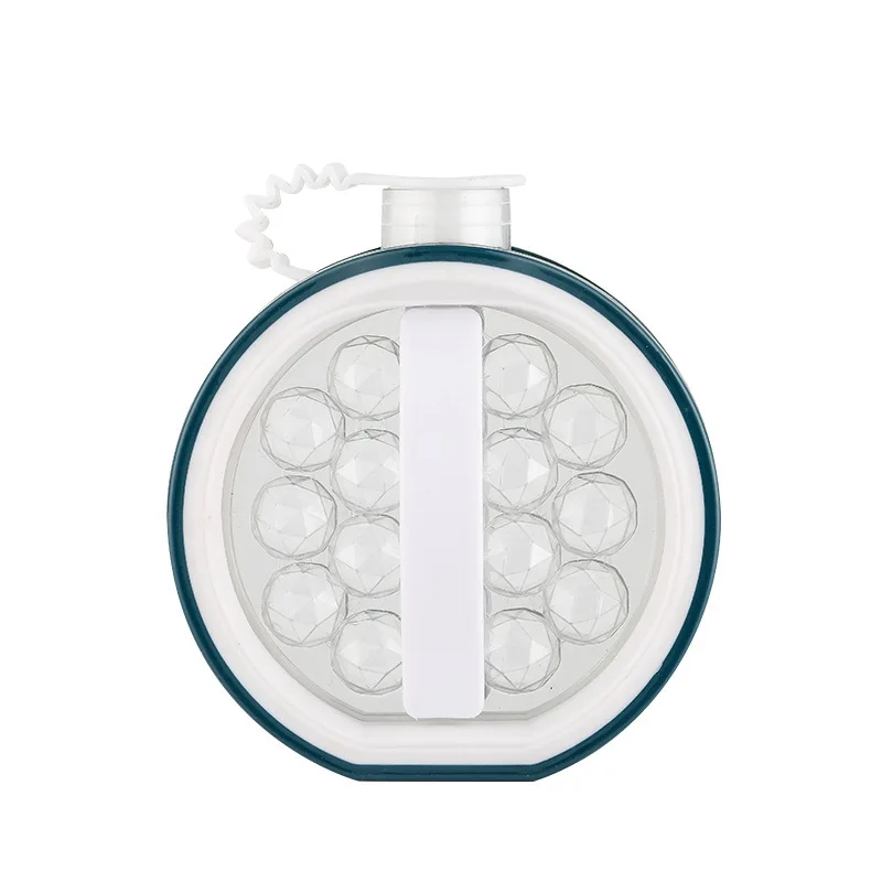 Wholesale New Design 2 In 1 Ice Crystal Clear Portable Ice Ball Maker Bottle