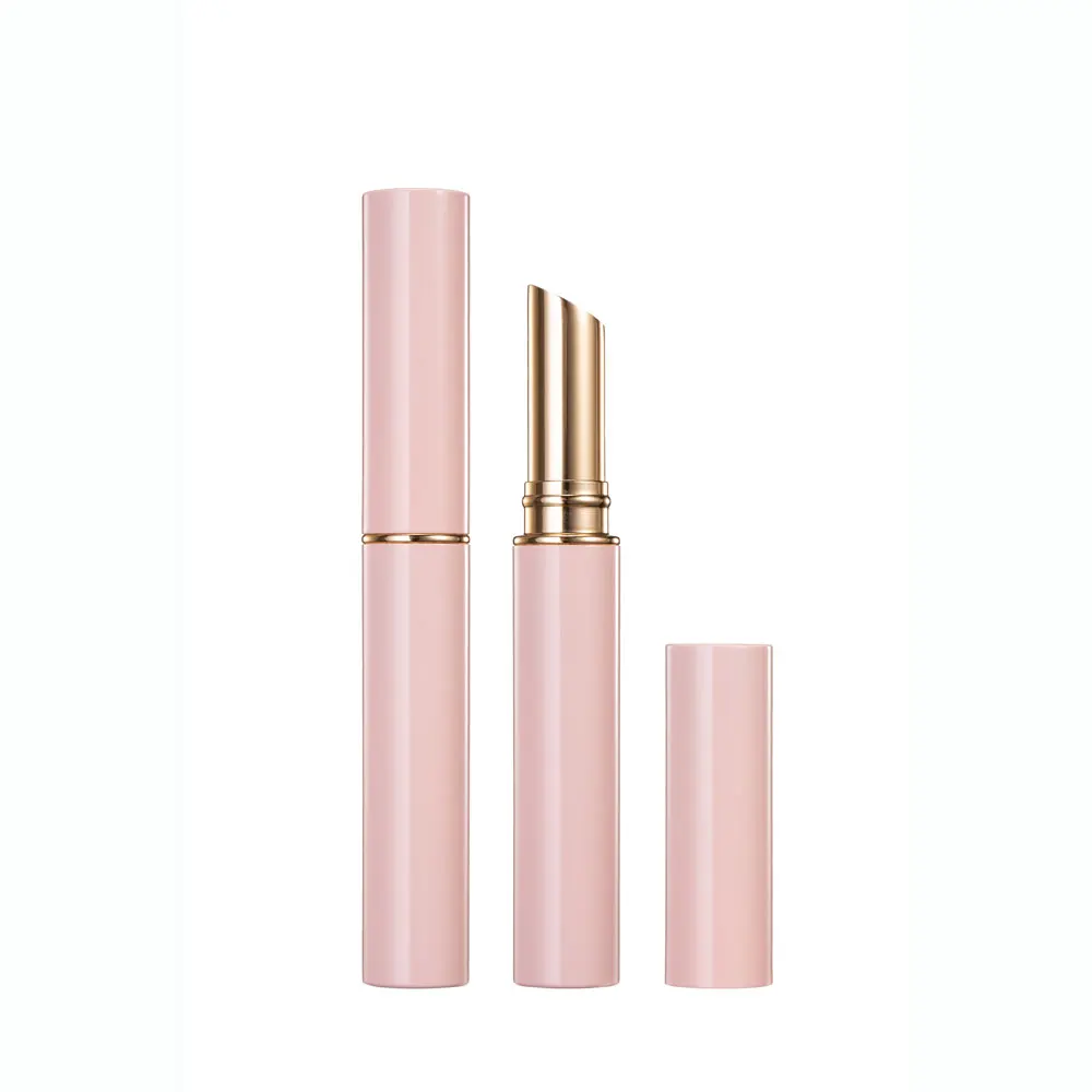 HUIHO Blue Classic Aluminum Metallic Makeup Cosmetics Packaging Lipstick Container Colored