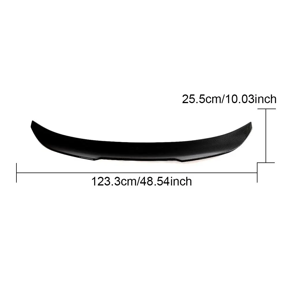 Carbon Fiber Rear Trunk Spoiler for BMW 3 Series F30 F35 2012-2019