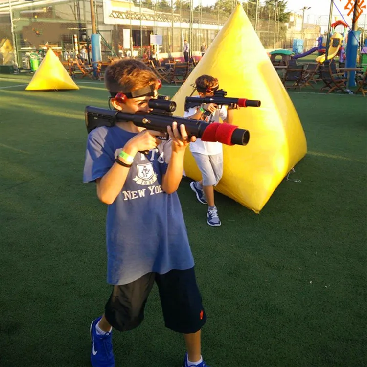 Export to Australia outdoor Inflatable airsoft bunker inflatable paintball bunker team building game for adults and kids