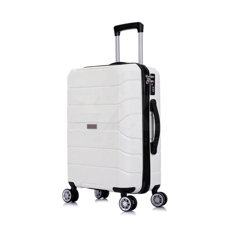 Spiffy Designed 3pcs Luxury PP Travel Koffer Suitcase Luggage Sets On Wheels