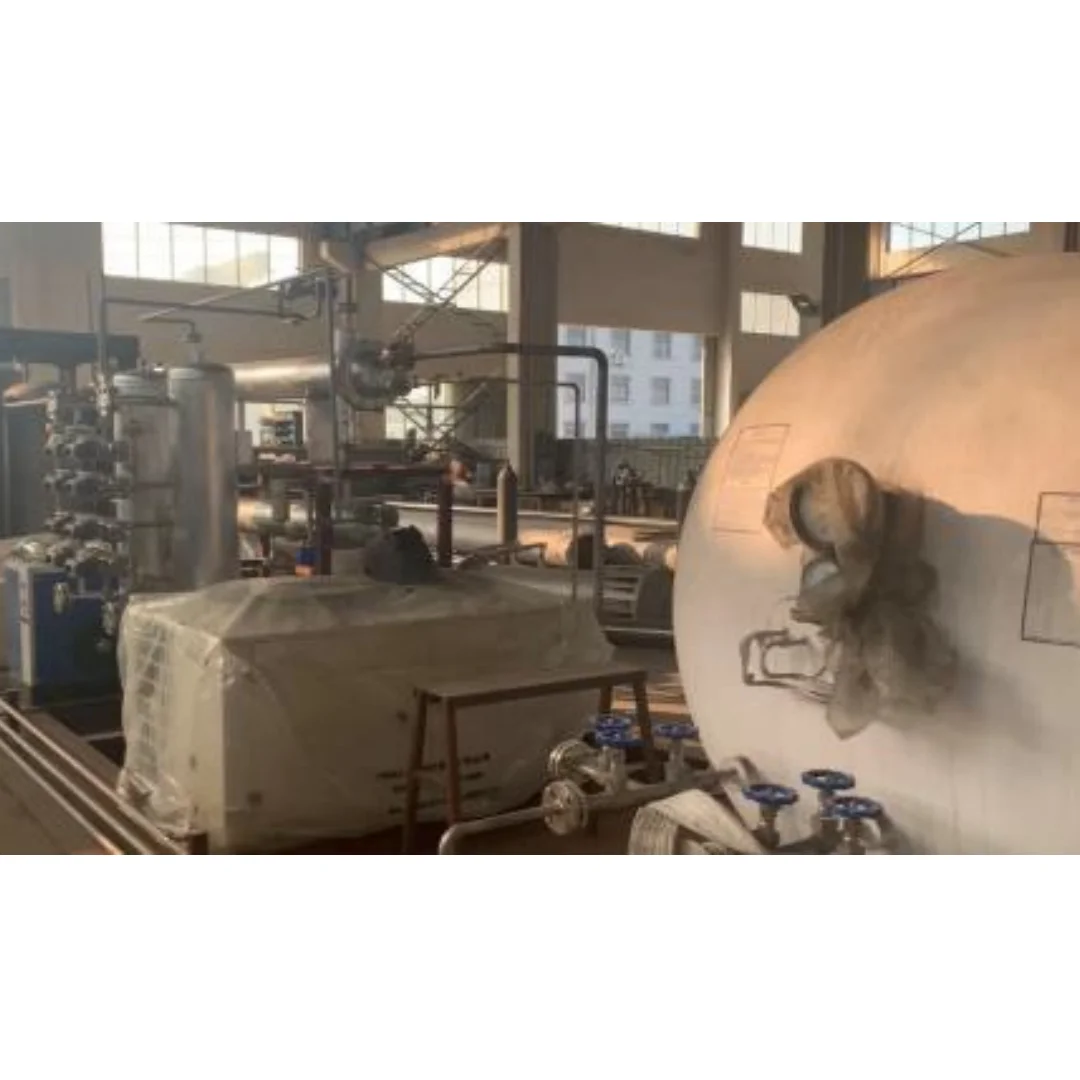 Safety Liquid CO2 Machine Food Stage 99.99% Liquid CO2 Production Plant for Oilfield Exploration
