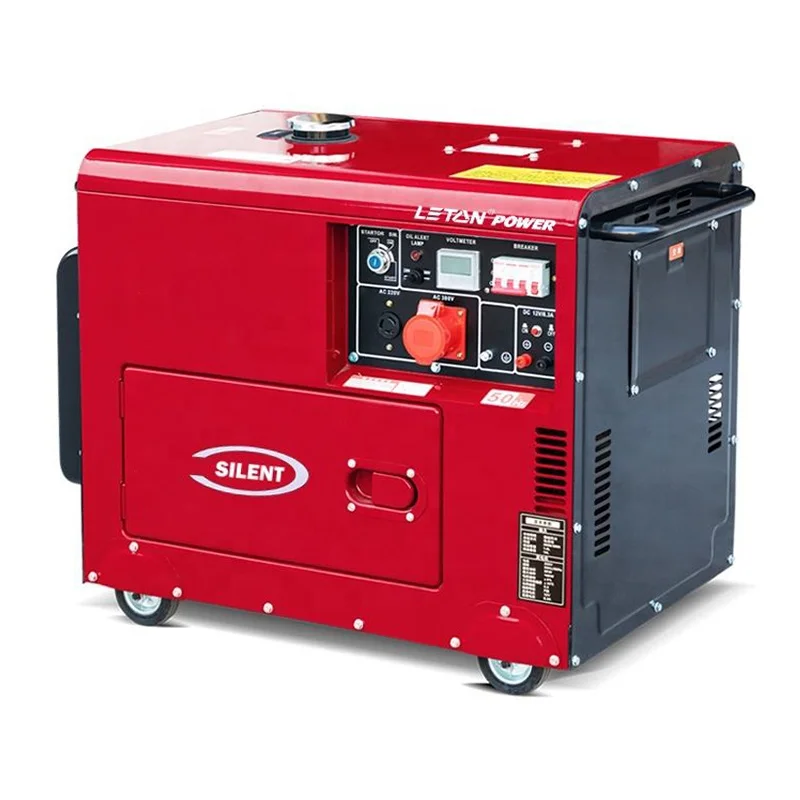 10kVA diesel generator set chinese electric diesel generator silent type with famous engine made in china
