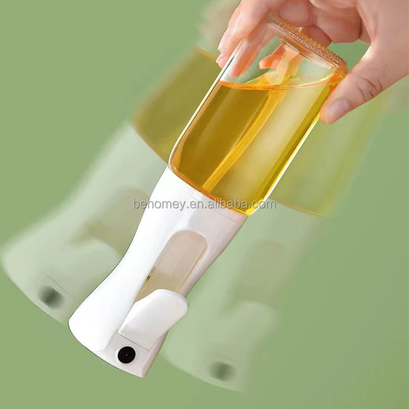 New Arrival 220ml Olive Oil and Vinegar Sprayer Special Design Cooking Oil Bottle with Spray Mechanism