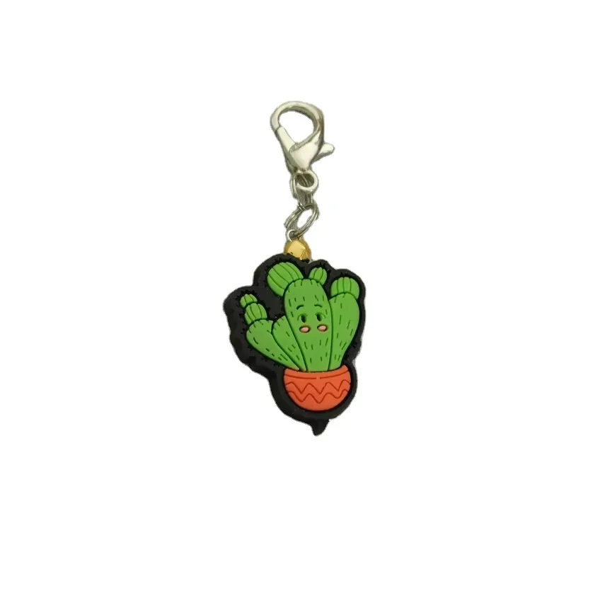 PVC Cactus Keychain Custom Rubber Keychain Personalized Silicone Keychain