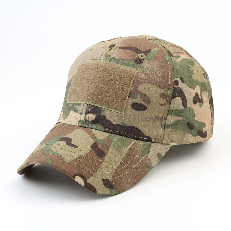 Outdoor tactical baseball cap Fishing Mountaineering Safari Mountaineering visor Custom LOGO camouflage sports cap