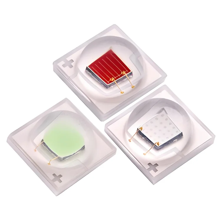 Factory direct ceramic high-power SMD3535 5050LED yellow green 565-575 NM 1-3-5W 350-1500MA ball head 120 degrees