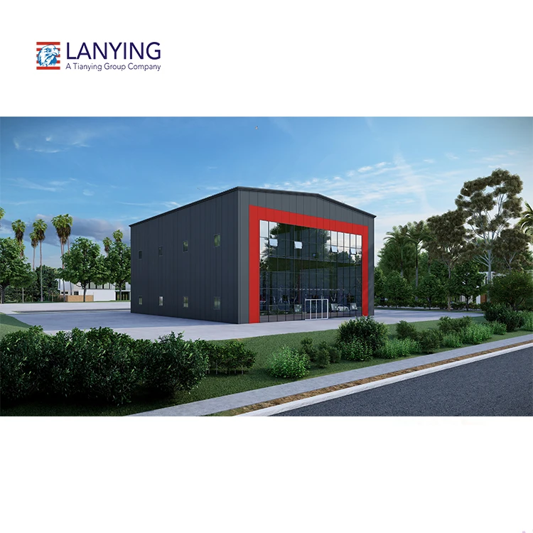 Hot rolled H beam Prefabricated warehouse prefab steel structure house warehouse building house barn cabin