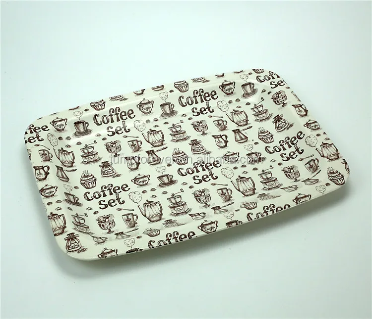 Rectangular printing  decor Tray christmas tray promotion trays