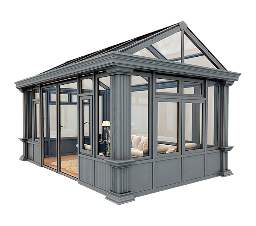 Aluminum alloy tempered glass for sunroom sunrooms & glass houses four season