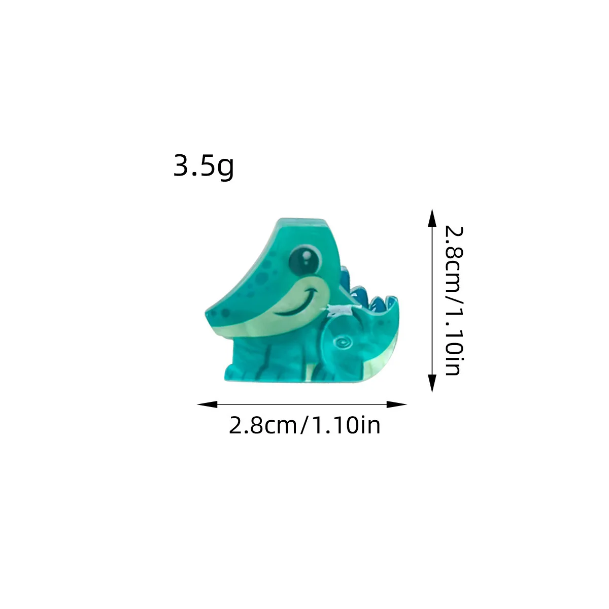 Mini Cute Animal Baby Kids Hair Clips Accessories Wholesale Fashion Cartoon Acrylic Claws Set for Little Girls