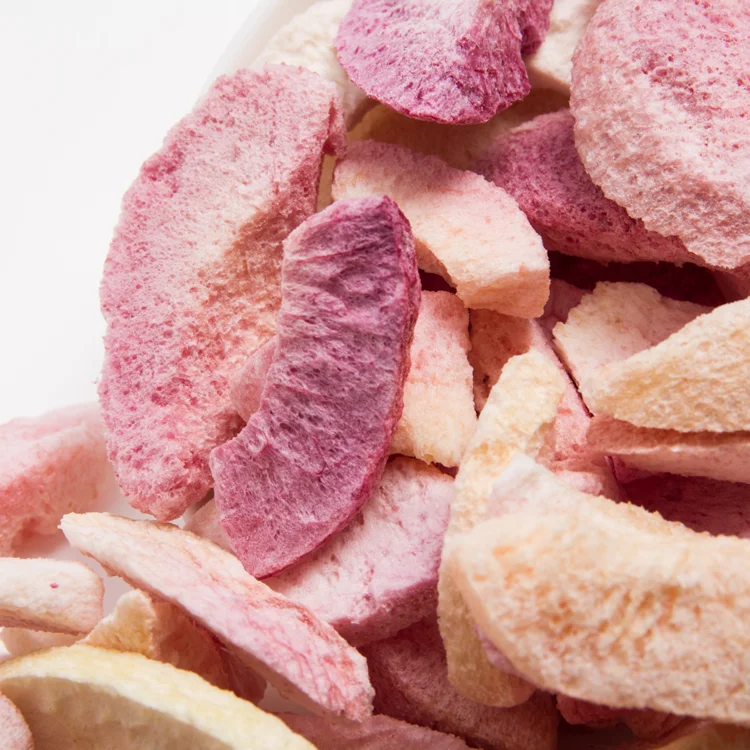Casual SnacksReady-to-eat Tea & BeverageBaking IngredientsFreeze-dried Fruit Slices Freeze-dried Unsweetened Honey Peach Slices