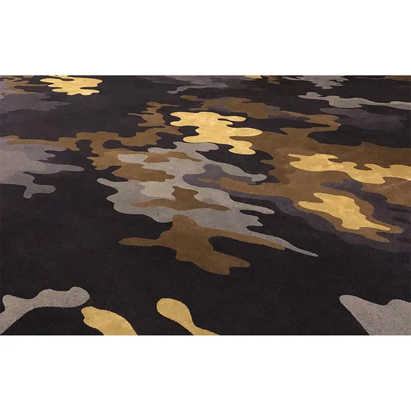 
Hot Sale Customized New Design 80% Wool 20% Nylon Corridor Axminster Carpet 