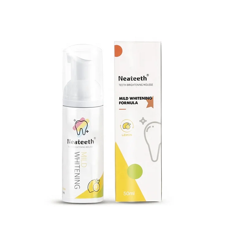 
Wholesale Good Quality Organic Teeth Whitening Mousse Liquid Foam Toothpaste for Teeth Whitening 